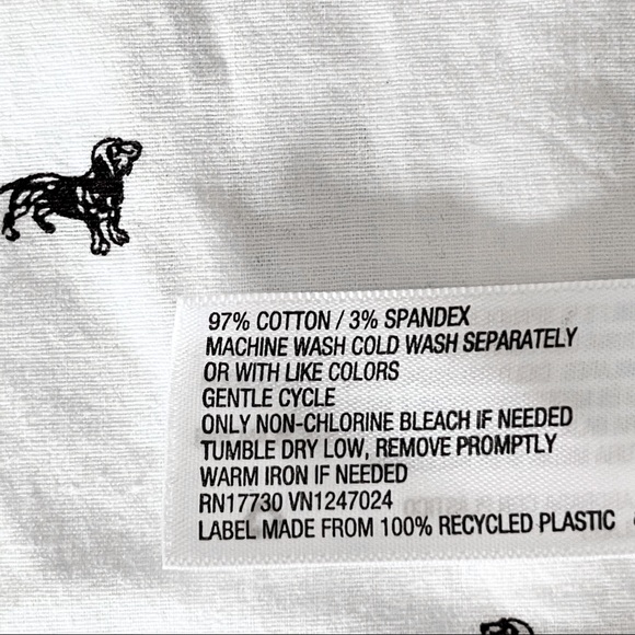 GOODFELLOW | Dog Print Long Sleeve Button Down - Picture 16 of 16